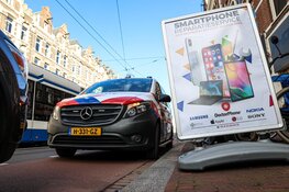 Telefoonwinkel in Kinkerstraat overvallen