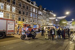 Brand in meterkast Albert Cuypstraat Amsterdam, zeven mensen ademen rook in