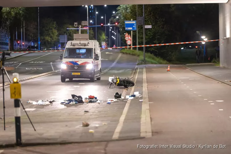 Motorrijder overleden na ongeval in Zuidoost
