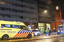 Botsing tussen tram en auto in Bos en Lommer