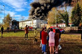 Zeer grote brand in Voetbalstraat Amsterdam