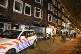 Politie-inval in woning Jan van Galenstraat