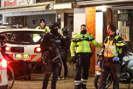 Politie-inval in woning Jan van Galenstraat