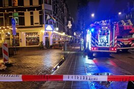 Brand in keuken van restaurant