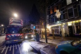 Brand in keuken van restaurant