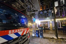 Brand in keuken van restaurant