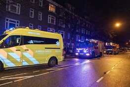Gewonde bij woningbrand aan Marathonweg