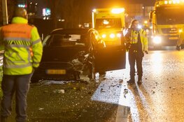 Gewonde bij botsing op A2