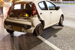 Gewonde bij botsing op A2