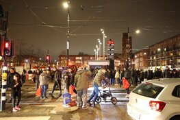 Fans Marokko vieren eerste WK-zege in 24 jaar op Mercatorplein