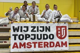 Damesteam TopJudo Amsterdam Nederlands kampioen onder 18 jaar