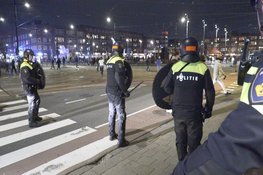 Honderden Marokkaanse fans vieren WK-winst. Mercatorplein inmiddels leeg na noodbevel