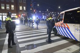 Honderden Marokkaanse fans vieren WK-winst. Mercatorplein inmiddels leeg na noodbevel