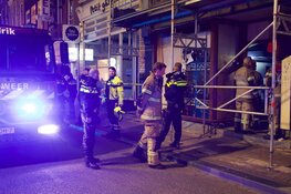 Inbreker komt vast te zitten in pand in Haarlemmerstraat