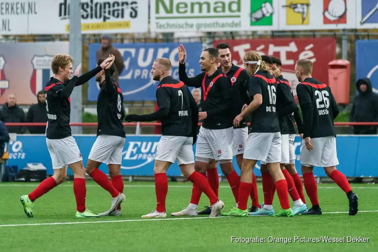 AFC met ruime cijfers langs Excelsior Maassluis