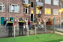 Brand in flat Sape Kuiperplantsoen in Amsterdam