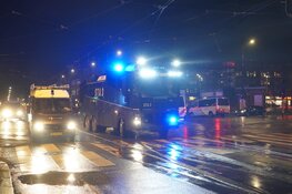 Feest en ongeregeldheden in Amsterdam na WK-winst Marokko