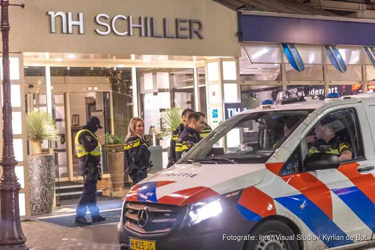 Overval op hotel op Rembrandtplein