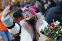 Vrolijk tulpenfeest in Amsterdam