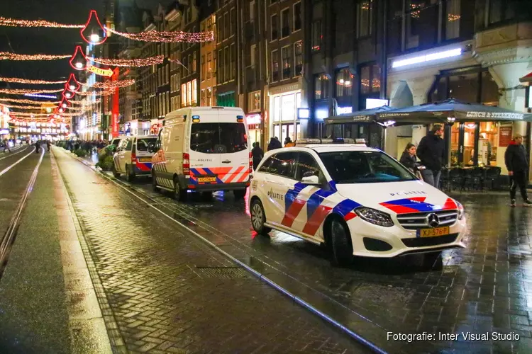 Overval op hotel aan Damrak, verdachte snel aangehouden