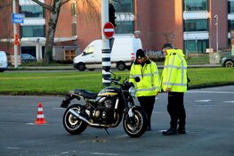 Motorrijder aangereden door automobilist