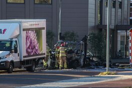 Gewonde bij explosie in camper in Amsterdam