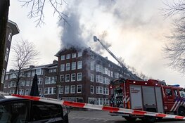 Pand in Amsterdam-Zuid ontruimd vanwege grote brand