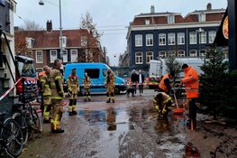 Kelders volgelopen met water in Amsterdam