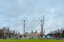 Opbouw Electric Fireworks Museumplein van start
