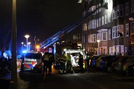 Gewonde bij woningbrand in Amsterdam-Zuid