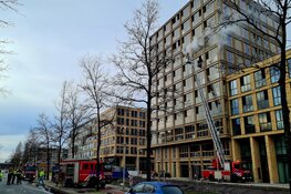 Brand op zevende verdieping van flat in Nieuw-West