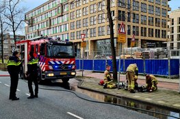 Brand op zevende verdieping van flat in Nieuw-West