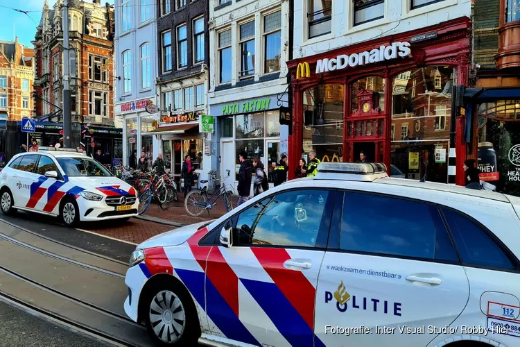 Steekincident bij McDonalds aan Muntplein