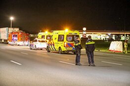 Persoon overleden bij ongeluk op A1, snelweg langdurig afgesloten