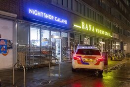 Overval op avondwinkel aan de Pieter Calandlaan in Amsterdam