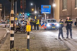 Ernstig ongeval op de Valkenburgerstraat in Amsterdam