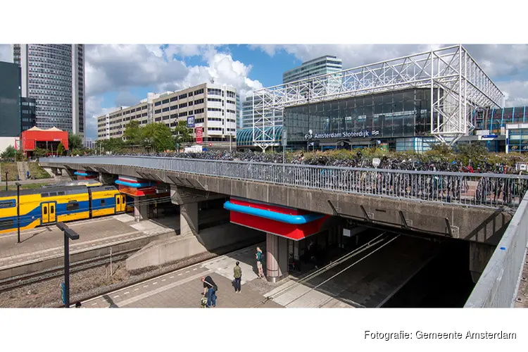 Onderzoek naar haalbaarheid bouw boven sporen Sloterdijk
