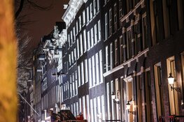 Brand in woning aan Herengracht