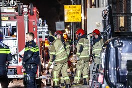 Brand in woning aan Herengracht