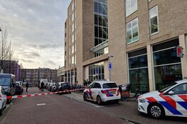 Appartementencomplex beschoten in Zuid