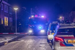Brand op zolder van woning