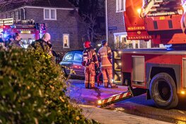Brand op zolder van woning