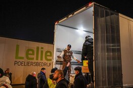 Vrachtwagen vanuit Amsterdam onderweg naar Turkije