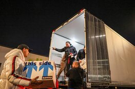 Vrachtwagen vanuit Amsterdam onderweg naar Turkije