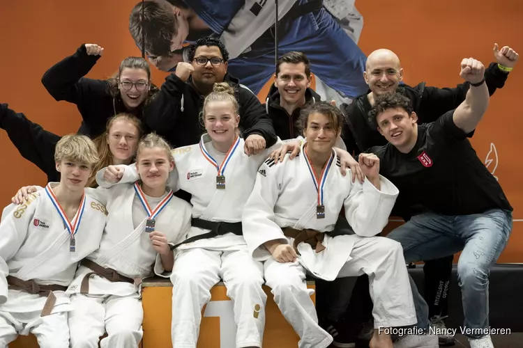 Hoogste aantal medailles voor Amsterdamse judoka&#39;s op NK-18 ooit