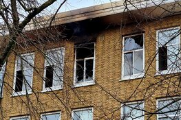 Veel schade bij brand in woning Willem de Zwijgerlaan