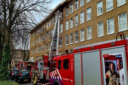 Veel schade bij brand in woning Willem de Zwijgerlaan