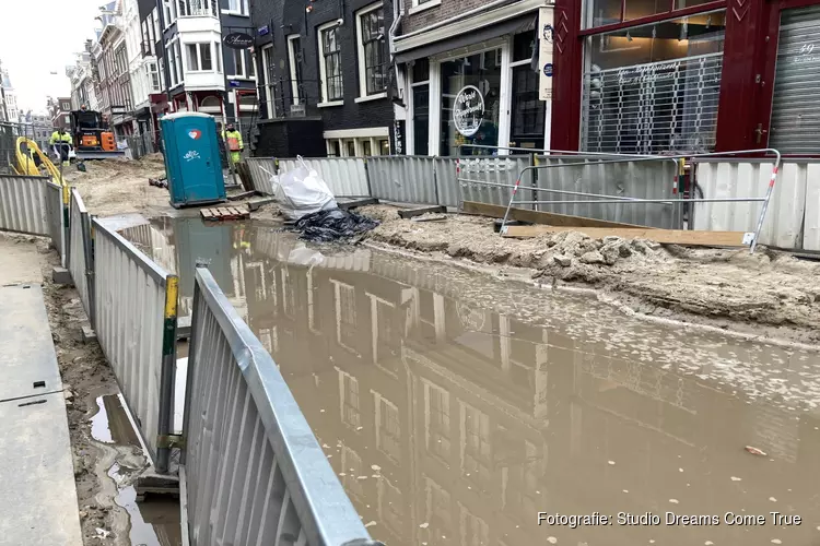 Nieuwe Spiegelgracht even weer gracht…