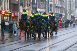 Supporters laten rommel achter op De Dam