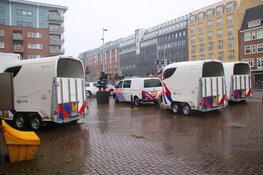 Supporters laten rommel achter op De Dam